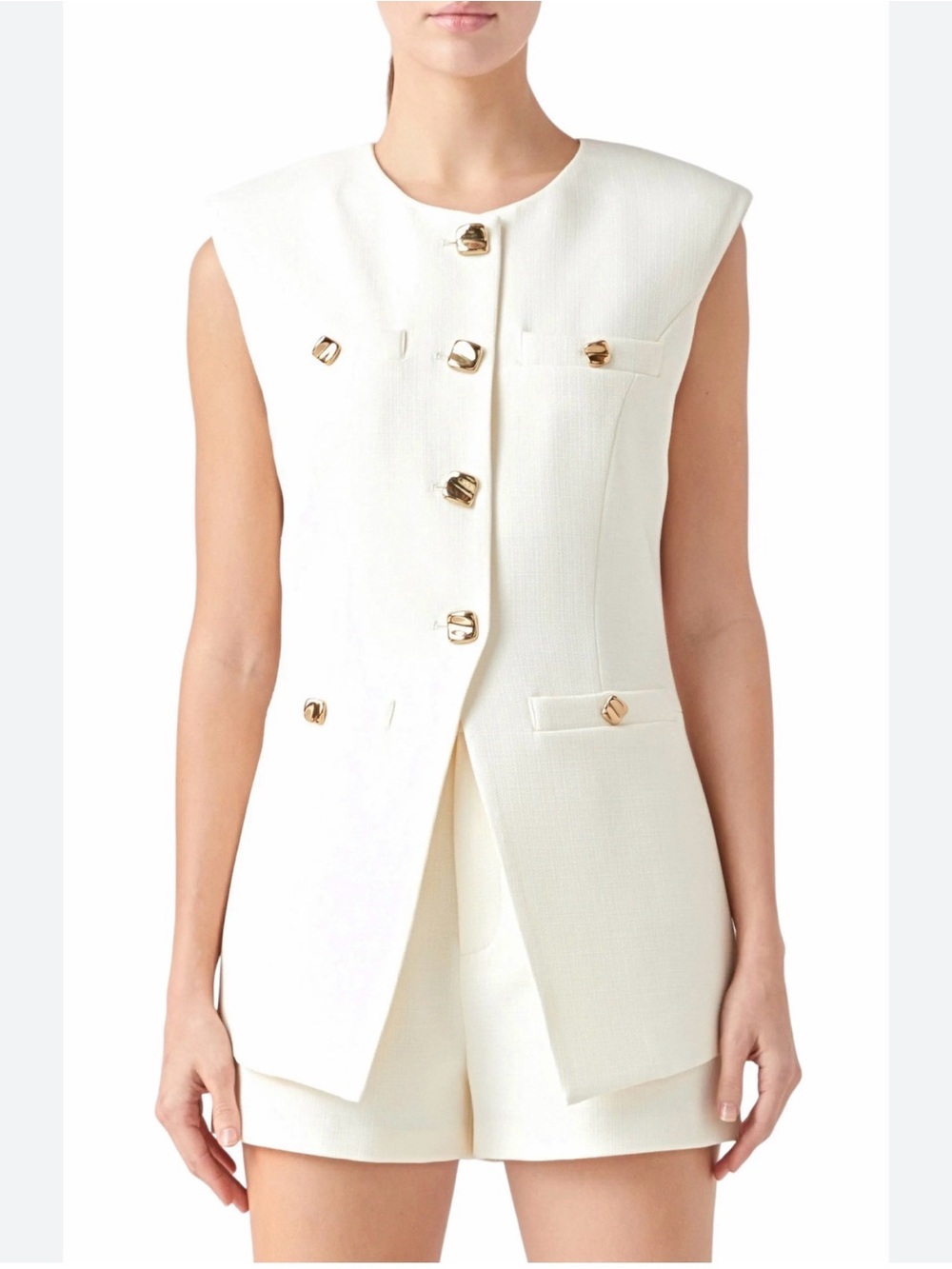 Endless Rose Longline Vest